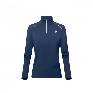 T-neck Damskie Descente Shoulder Trim T-neck | KU9512067